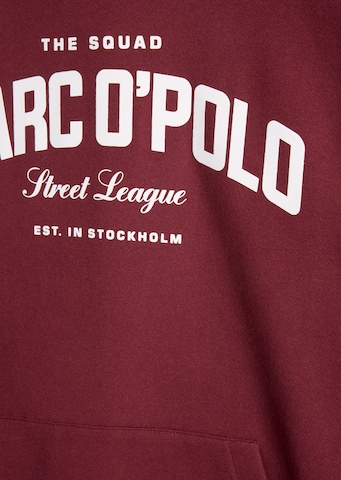 Marc O'Polo Sweatshirt in Red: front