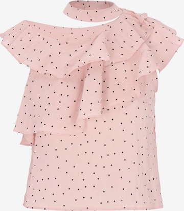 Chemisier 'Fashion Look' MAIRE en rose : devant