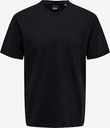 Only & Sons T-shirt 'Max' i svart: framsida