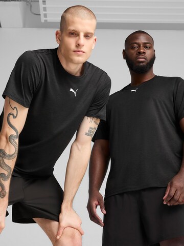 PUMA Функциональная футболка 'Tad Essentials' в Черный: спереди