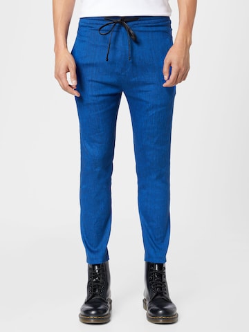 DRYKORN Slimfit Broek 'Jeger' in Blauw: voorkant