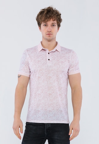 T-Shirt Felix Hardy en rose : devant