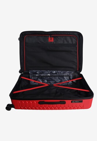 Discovery Suitcase Set 'REPTILE' in Red