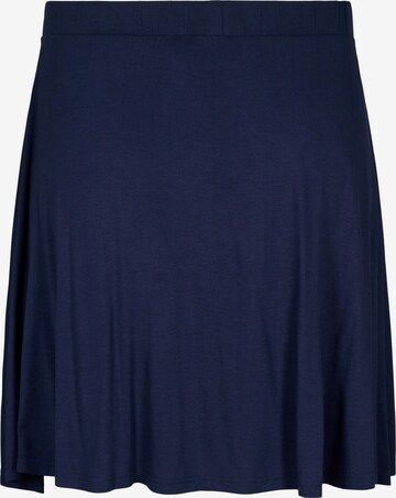 Zizzi Skirt 'VSKATER' in Blue