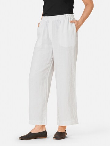 Loosefit Pantalon 'MAParini' Masai en blanc : devant