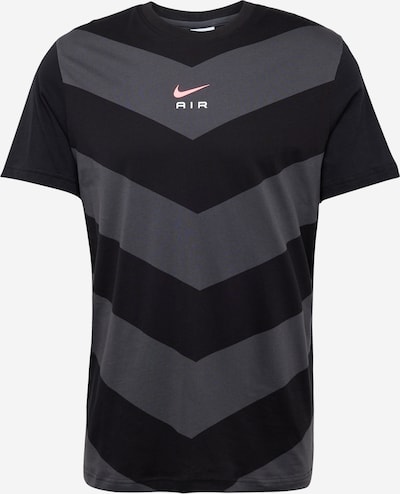 Nike Sportswear Majica 'AIR' | siva / breskev / črna / bela barva, Prikaz izdelka