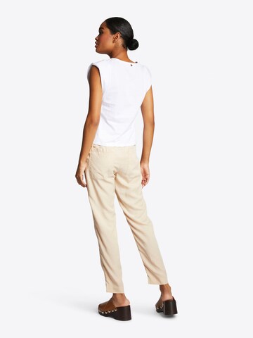 Rich & Royal Loose fit Trousers in Beige