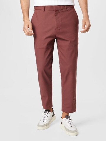 BURTON MENSWEAR LONDON Regular Broek in Roze: voorkant