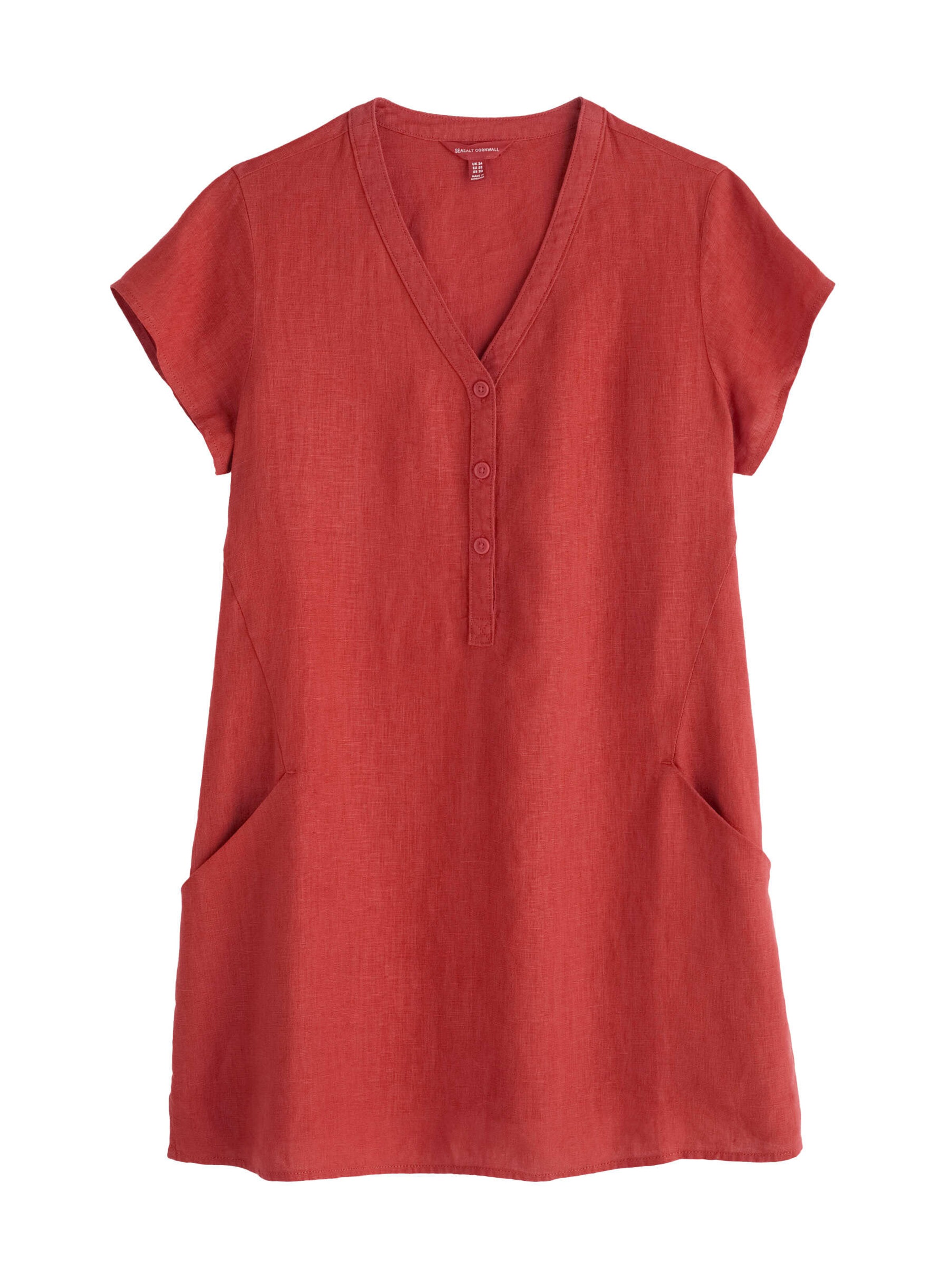 Seasalt Cornwall Tunika 'Little Croft' värissä oranssi