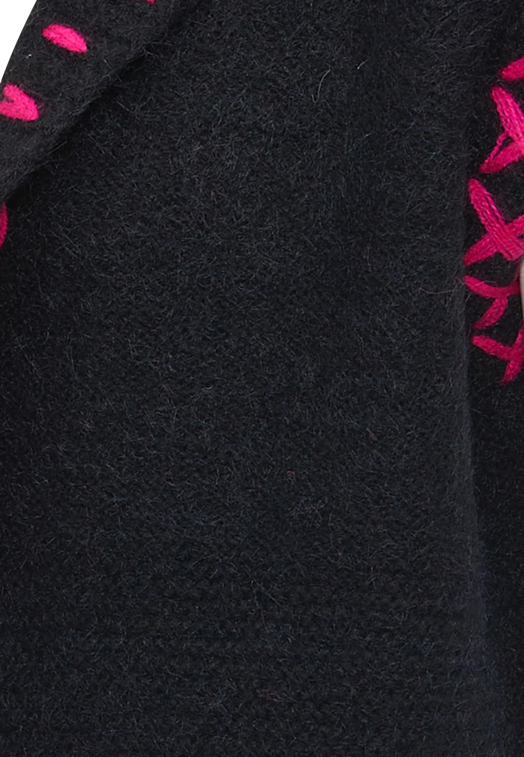 ebeeza Strickweste in Schwarz