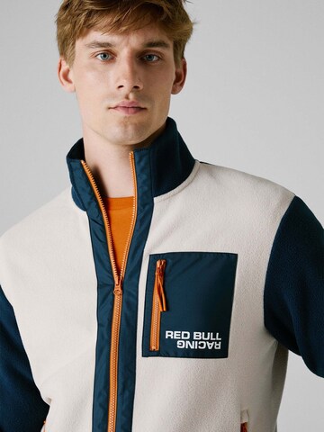 Red Bull Racing x Pepe Jeans Fleece jas in Blauw