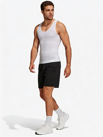 MEETWEE Onderhemd 'Men's Compression Tank Top Shirt Shapewear' in Wit
