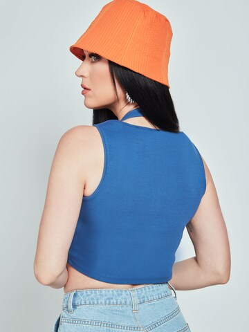 Top 'Heike' di Katy Perry exclusive for ABOUT YOU in blu