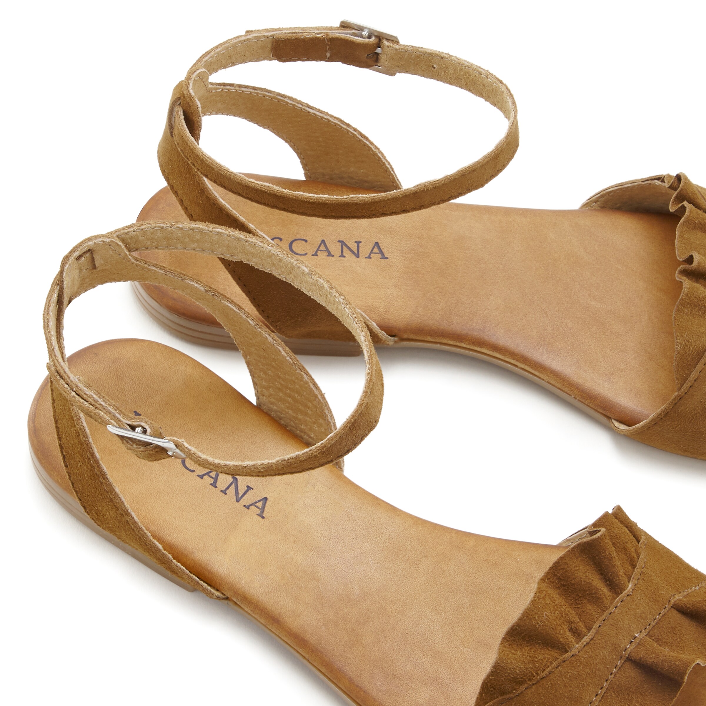 Sandales LASCANA en marron