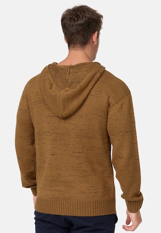 INDICODE JEANS Sweater ' INLedger ' in Bronze