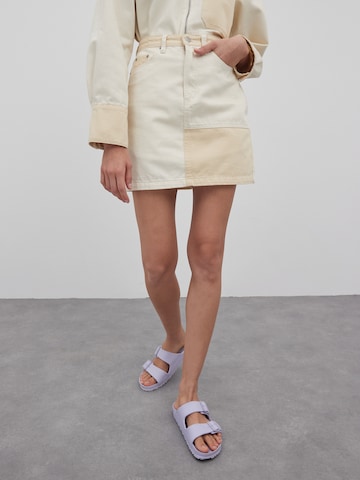 EDITED Rok 'Hedi' in Beige: voorkant