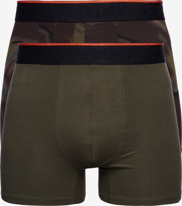 Superdry Boxer shorts in Green: front