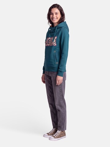 salzhaut Sweatshirt 'Sünn - Moin' in Groen: zijkant