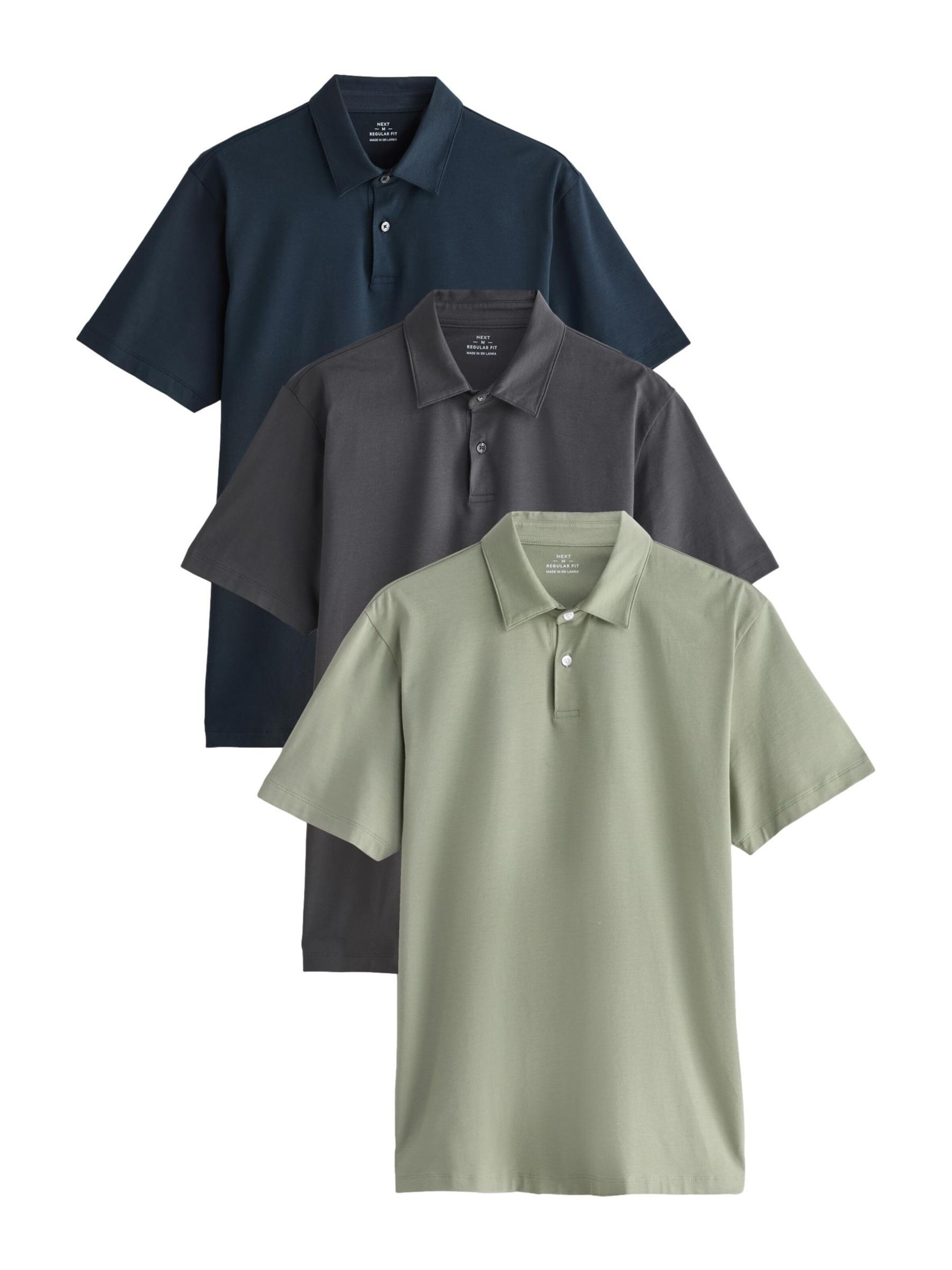 Next Shirt in Blue: front