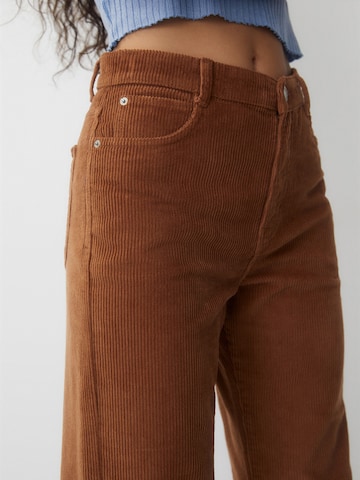 Pull&Bear Normální Kalhoty – béžová