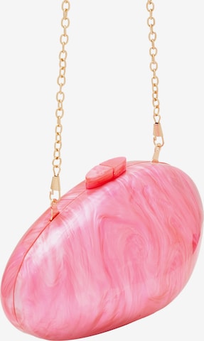 faina Clutch in Roze