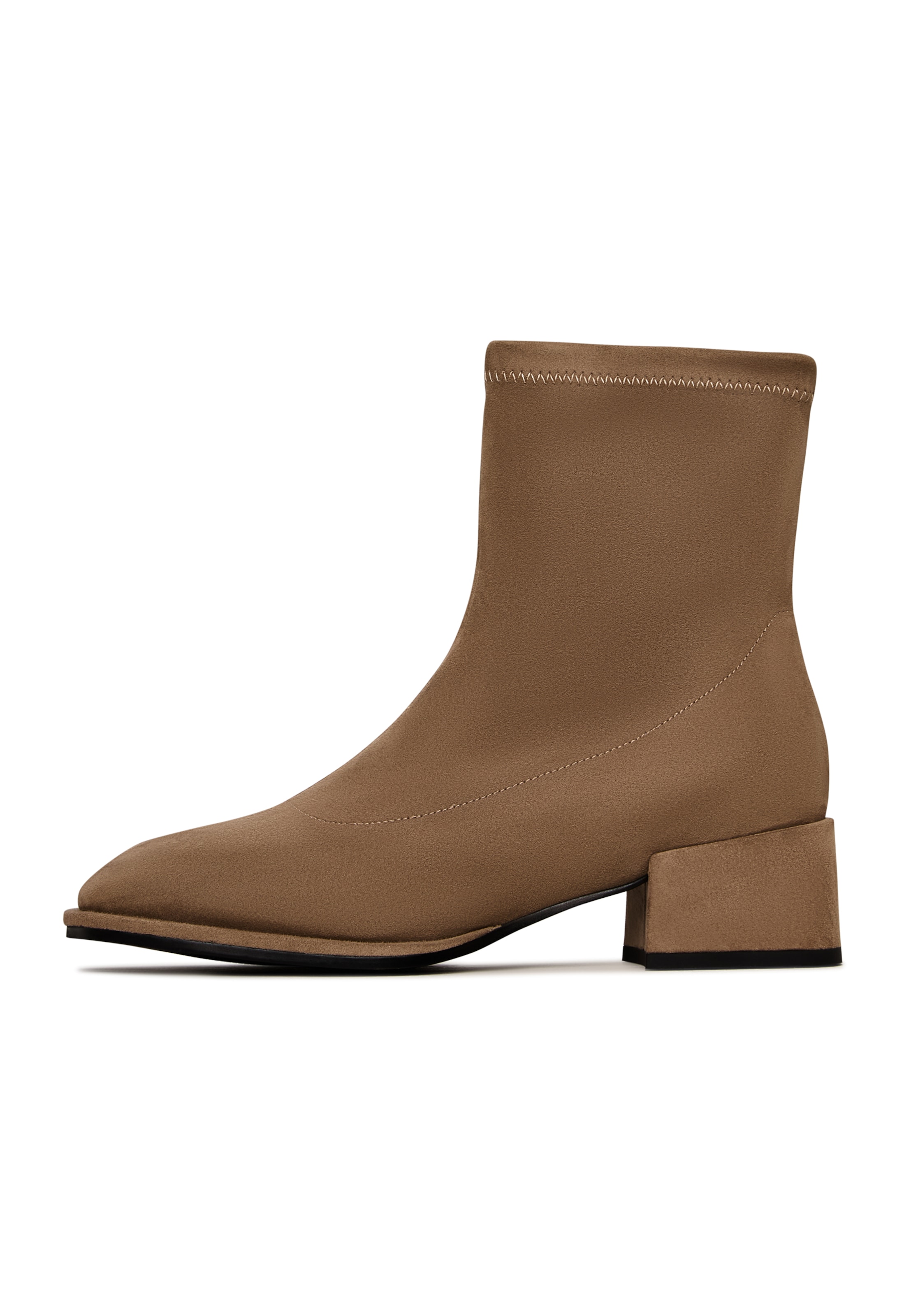 CESARE GASPARI Ankle Boots in Beige: Vorderseite