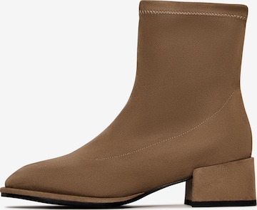 Bottines CESARE GASPARI en beige : devant