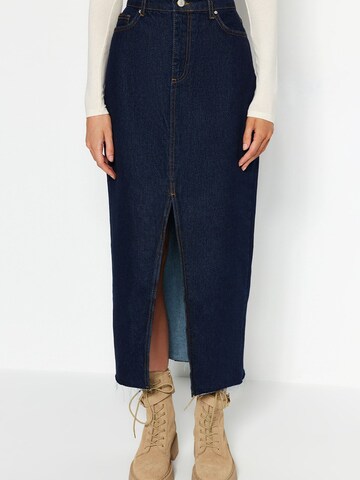 Trendyol Skirt in Blue: front