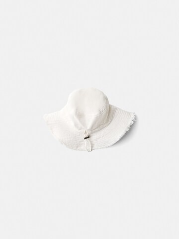 Bershka Hat in White