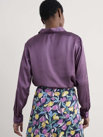 Seasalt Cornwall Bluse 'Papaver' i lilla