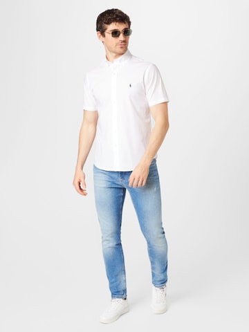 Polo Ralph Lauren Regular Fit Hemd in Weiß