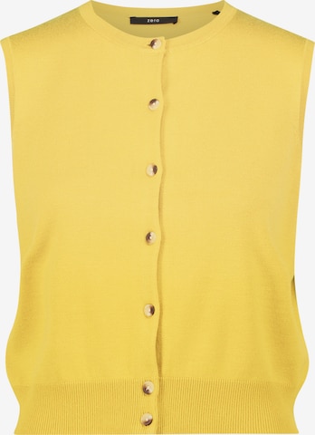 Giacchetta di zero in giallo: frontale