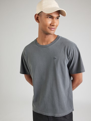 Superdry Shirt 'ESSENTIALS' in Grijs: voorkant