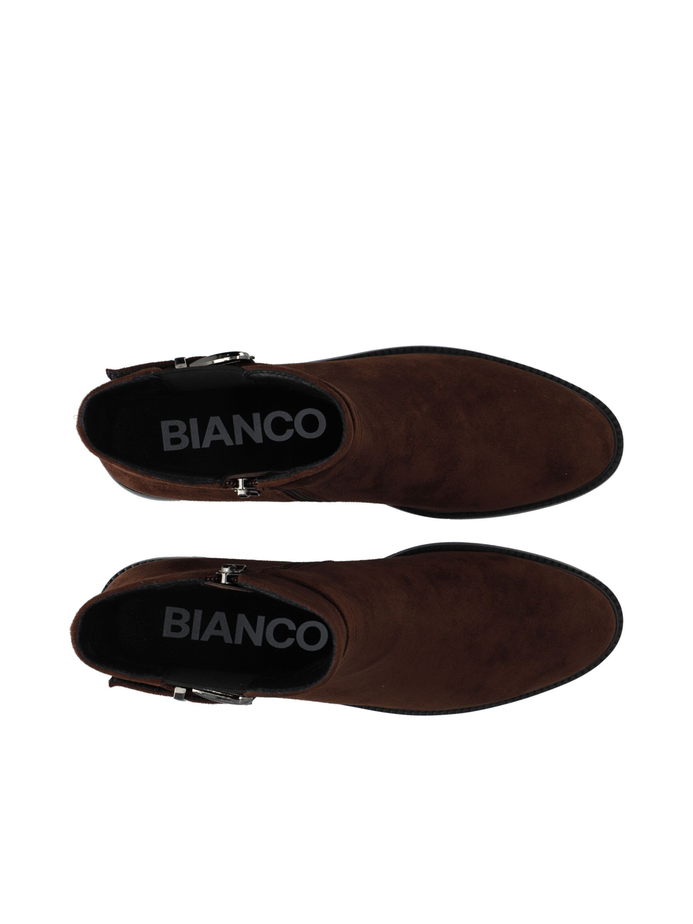 Bianco Enkellaarsjes 'Charlotte' in Bruin