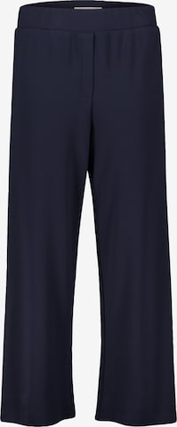 Betty & Co Slimfit Culotte mit elastischem Bund in Blau: Vorderseite