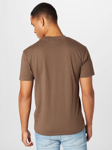 T-Shirt 'Aarhus' minimum en marron