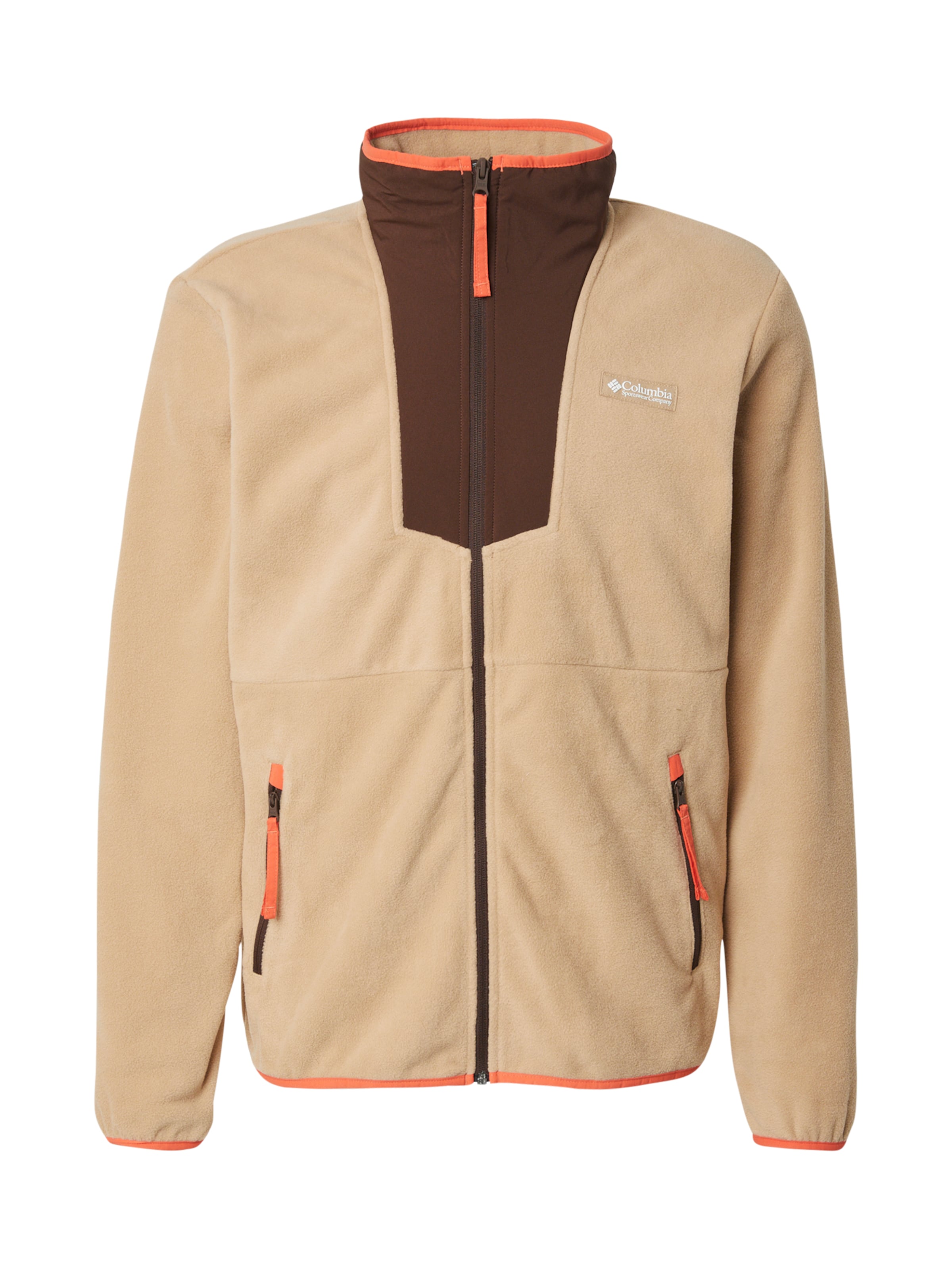COLUMBIA Funktionsfleecejacka 'Sequoia Grove' i brun: framsida