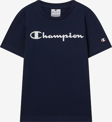 Champion Authentic Athletic Apparel Футболка в Синий: спереди