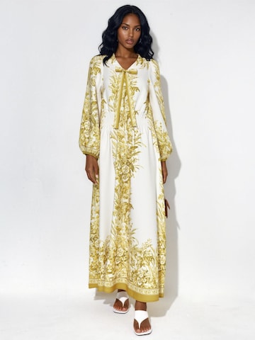 Robe MSN Collection en jaune : devant