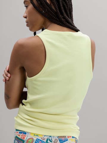 Hey Honey Top 'Rib Tank' in Yellow