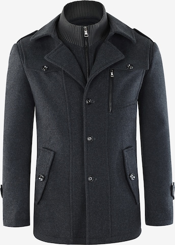 Youthup Winter Coat in Grey: front