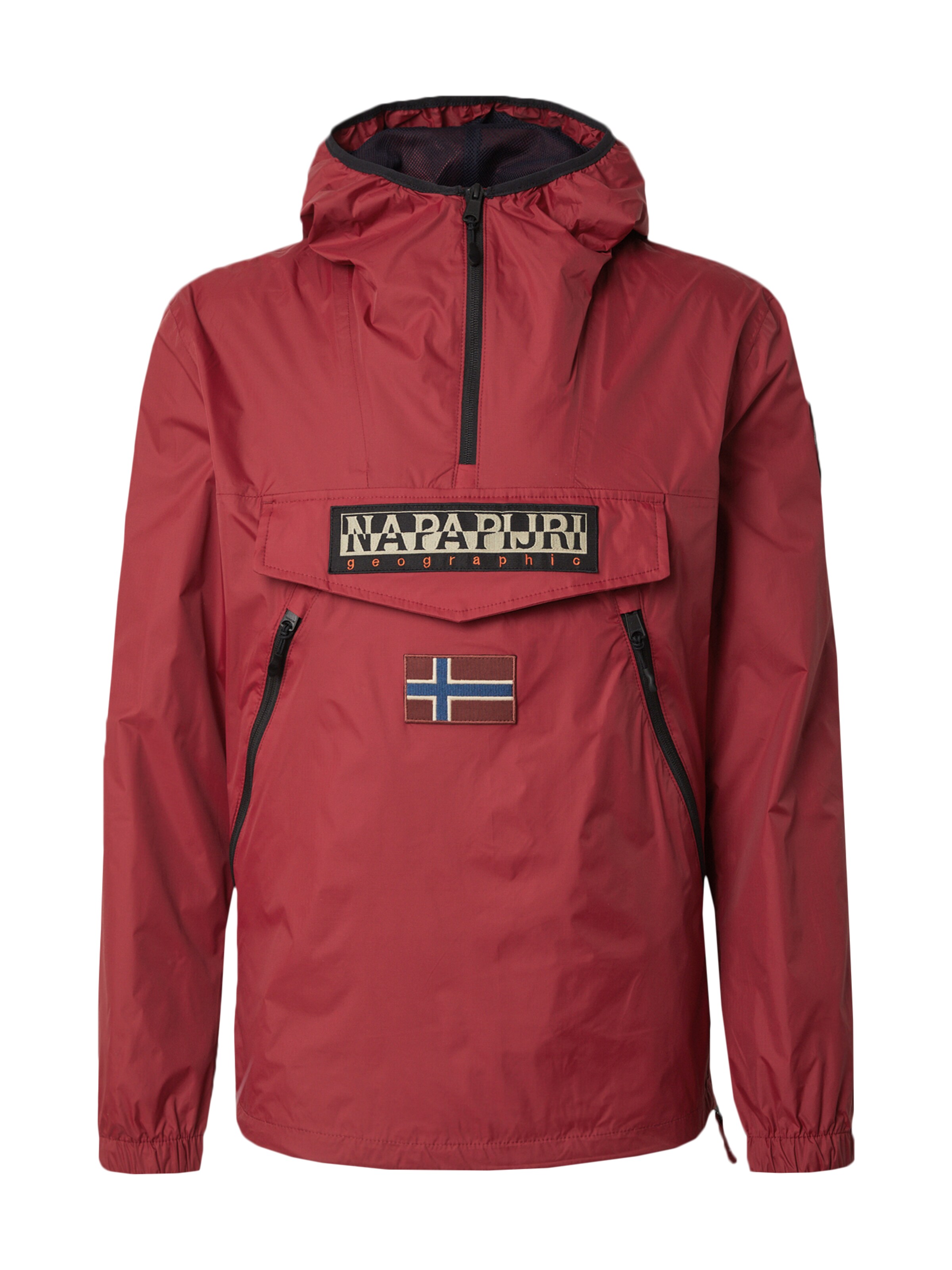 NAPAPIJRI Jacke 'Rainforest' in Rot: Vorderseite