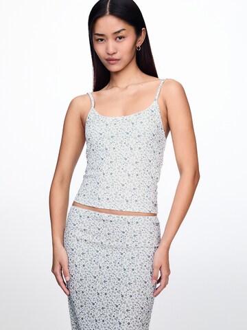 Pull&Bear Overdel i hvid: forside