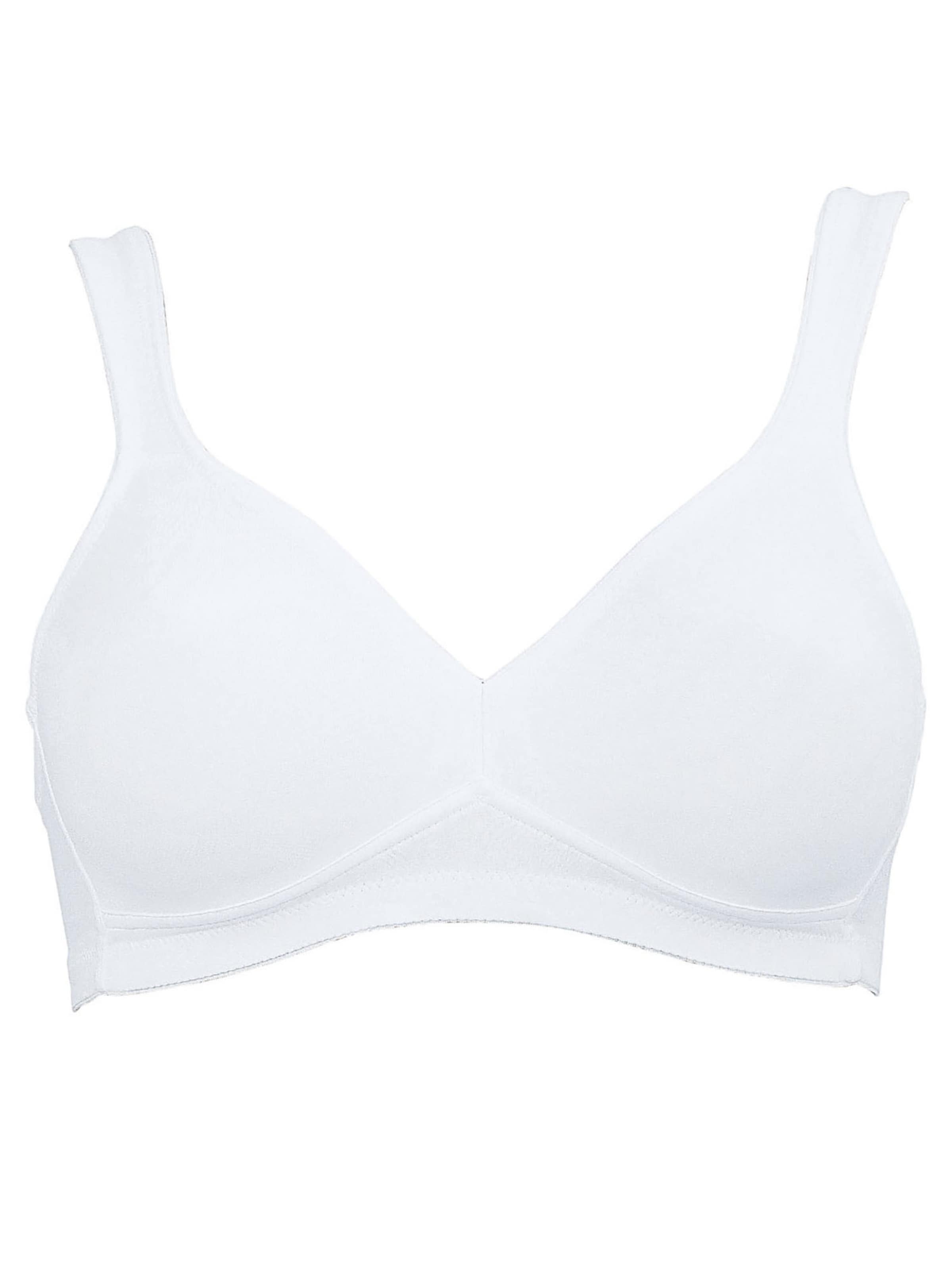 ANITA Bralette Bra 'Twin' in White: front