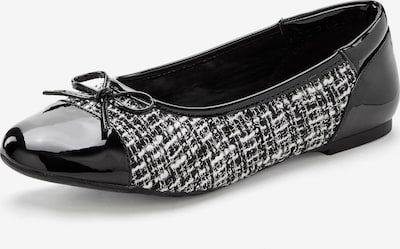 LASCANA Ballerina värissä musta / valkoinen, Tuotenäkymä
