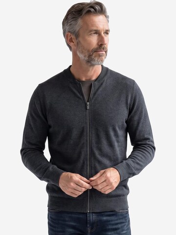 CASAMODA Knit cardigan 'Basic' in Grey