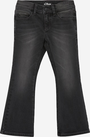 s.Oliver Flared Jeans in Grey: front