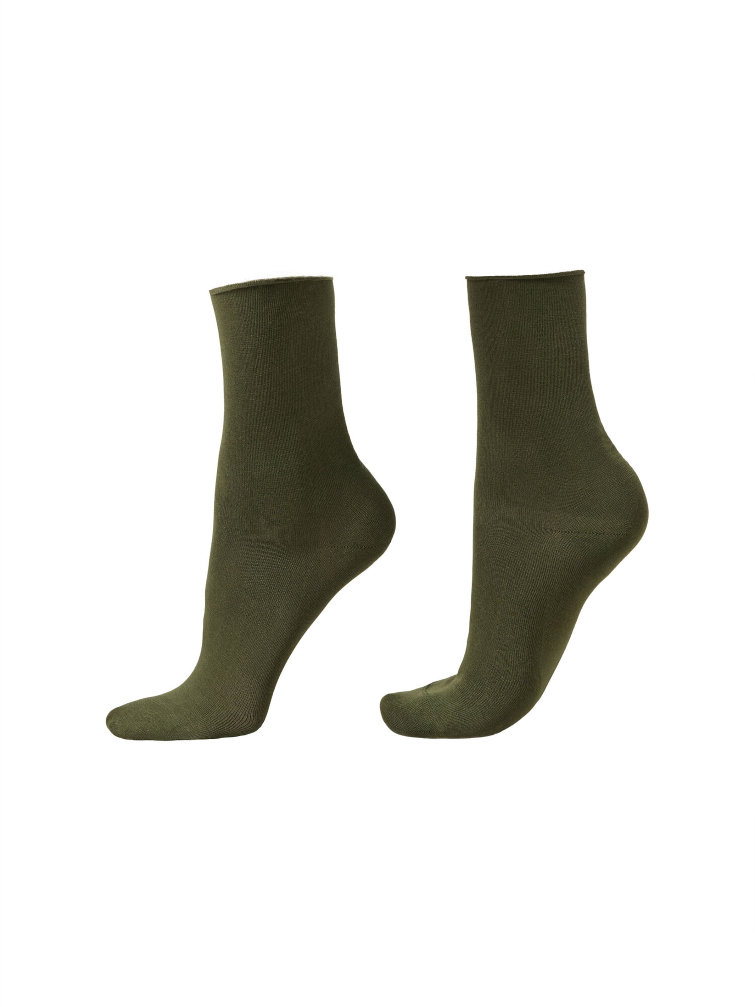 CALZEDONIA Socks in Green: front