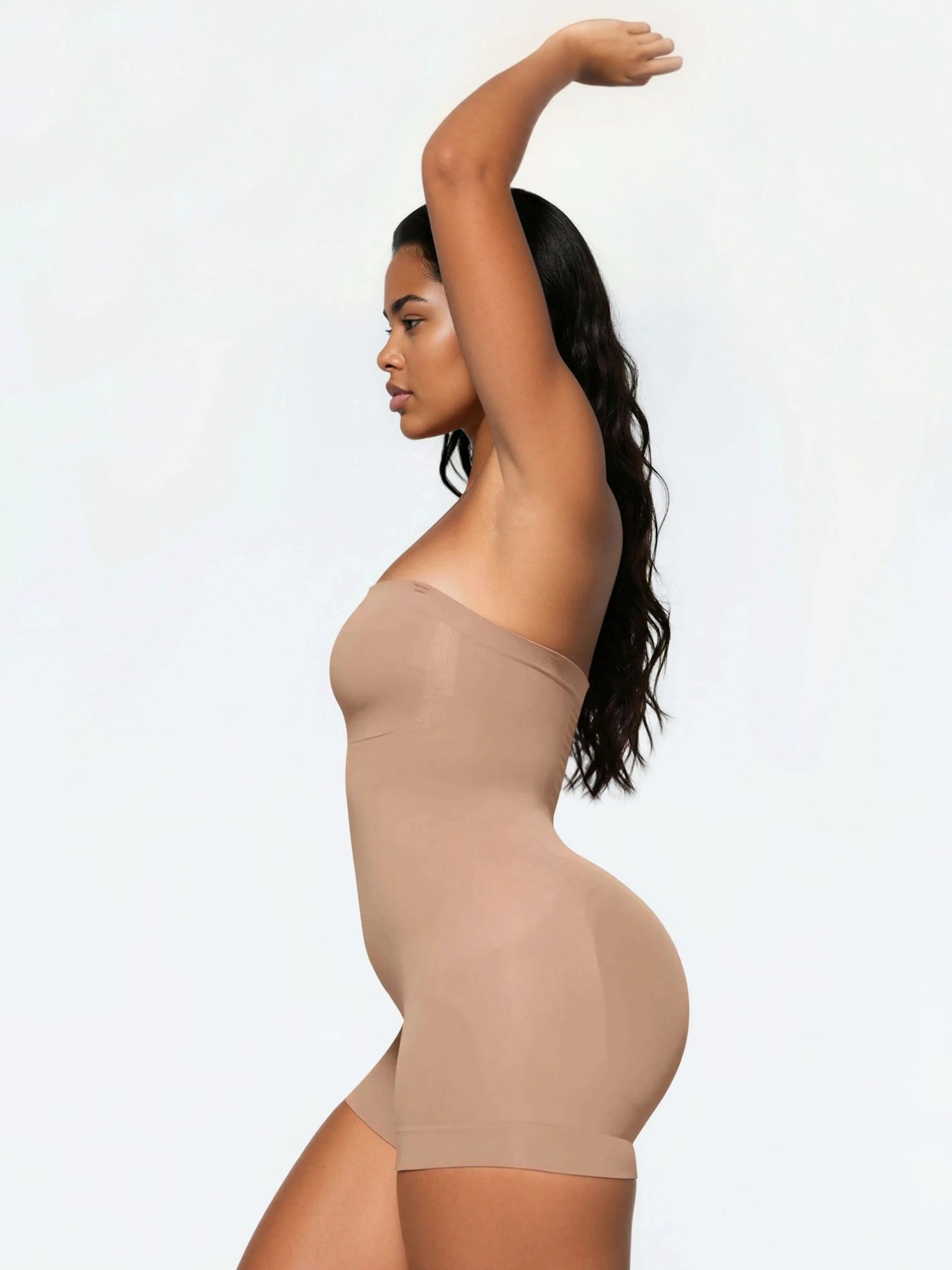 Hiccup Shaping Bodysuit in Beige