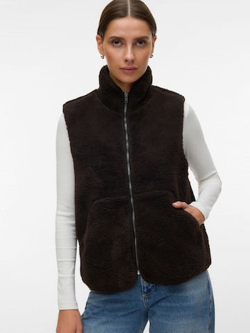 Gilet 'VMJosefine' VERO MODA en marron : devant